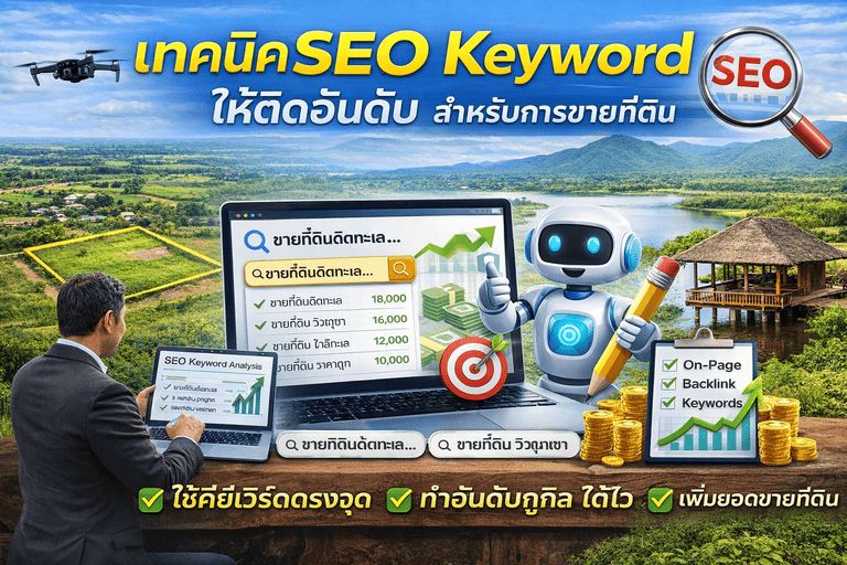 SEO ช่วยขายที่ดิน