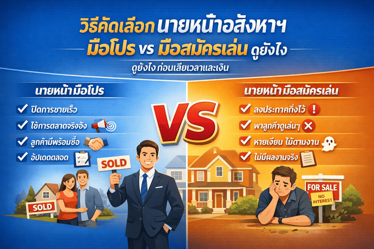 วิธีเลือกนายหน้า