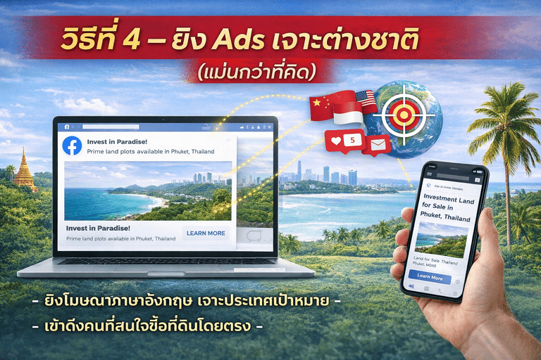 โฆษณาขายที่ดิน