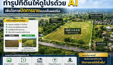 ทำรูปที่ดินให้ดูโปร