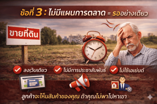 เทคนิคขายที่ดิน