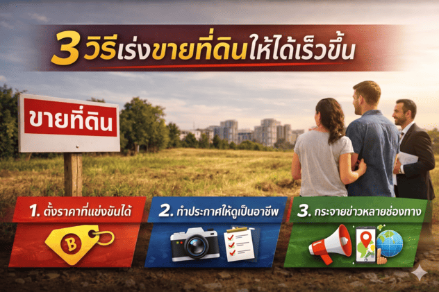 ลงประกาศขายที่ดิน