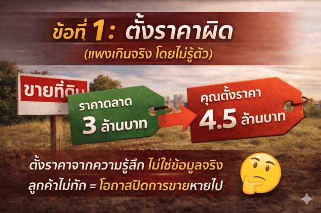 เทคนิคขายที่ดิน
