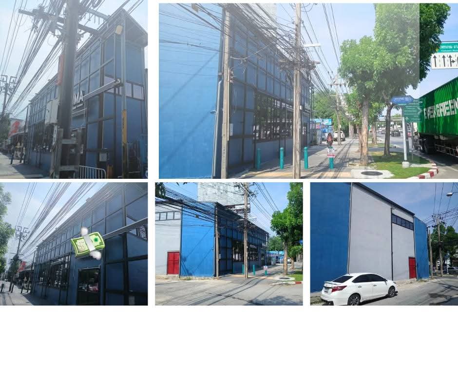 ที่ดิน ผังเมืองสีแดงพร้อมสิ่งปลูกสร้างและผู้เช่า